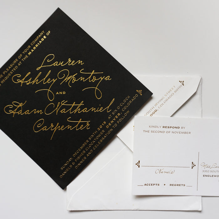wordshop wedding: lauren & adam