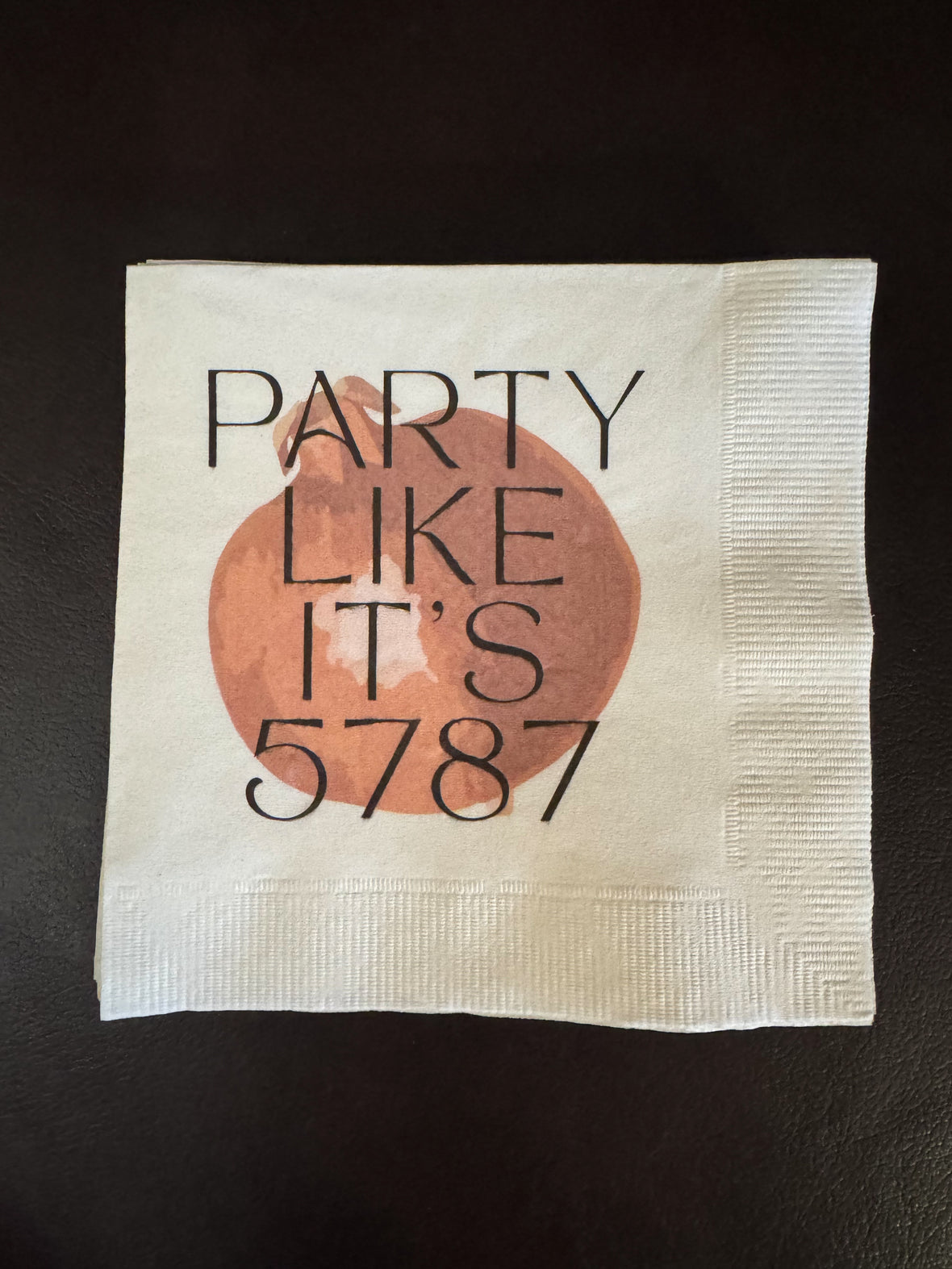 Party Like It's 5787 Cocktail Napkins
